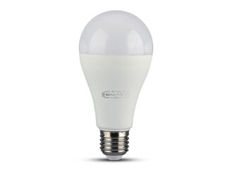 Múdra WiFi žiarovka LED E27 15W RGB 3v1 V-TAC VT-5117