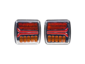Dynamické blinkre LED STU zadné 2 svetlá