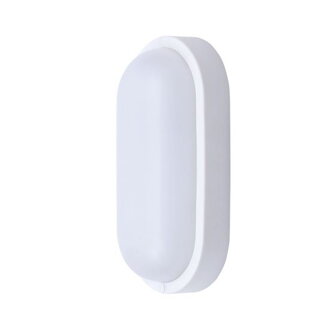 LED vonkajšie osvetlenie oválne, 13W, 910lm, 4000K, IP54, 21cm WO744