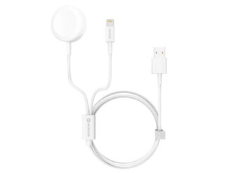 Nabíjačka SWISSTEN WIRELESS 2v1 iWatch A LIGHTNING - USB bezdrôtová