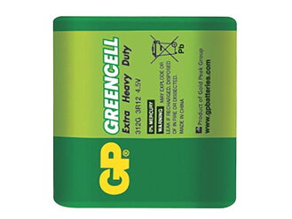 Batéria GP Greencell 4,5 V plochá fólia