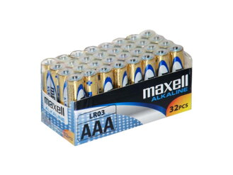 Batéria AAA (R03) alkalická MAXELL Power 32ks