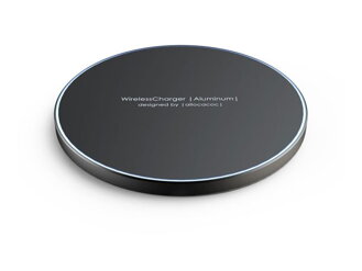 Nabíjačka bezdrôtová POWERCUBE WIRELESS CHARGER ALUMINIUM GREY