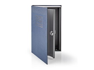 Trezor v tvare knihy NEDIS BOOKSEDM01BU