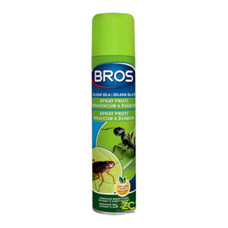 Sprej proti mravcom a švábom BROS Zelená Sila 300 ml