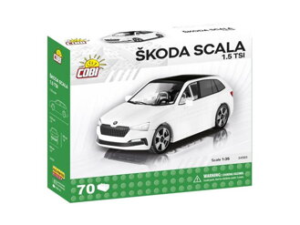 Stavebnica COBI 24583 Škoda Scala 1.5 TSI, 1:35, 70 k