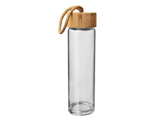 Fľaša na vodu ORION sklo / bambus 0,45l