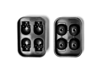 Forma na ľad GADGET MASTER Ice Tray Skulls 4ks