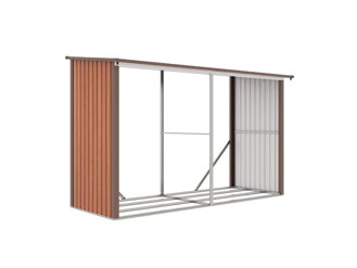 Prístrešok na drevo G21 WOH 682 302x119cm Brown
