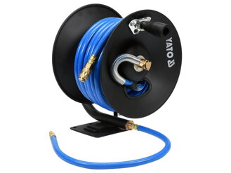 Naviják se vzduchovou hadicí PVC 10mm, 15m
