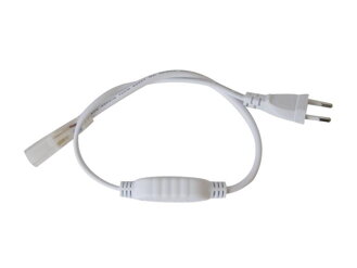 Příslušenství k Led neon hadici 230V - flexo šňůra pro led neon 2835, 230V, 0.5m