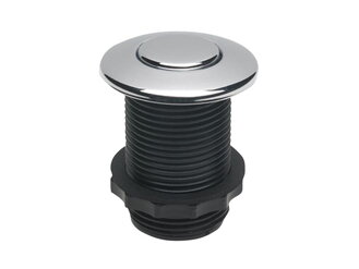 Drvič odpadov EcoMaster -  Pneu-tlačidlo lesklý chróm  001010086