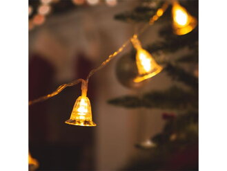 Reťaz vianočný 58216 zvonček