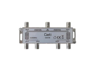 Anténny rozbočovač GETI GSS106  6 výstupů