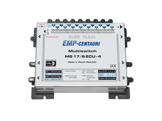 Satelitný multiprepínač EMP Centauri MS17/6ECU-4