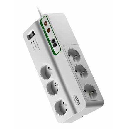 APC 6 Outlets with Phone and Coax FR