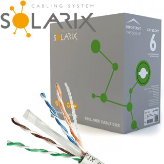 SOLARIX SXKD-6-UTP-PVC CAT6 UTP PVC 305m