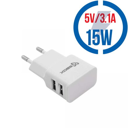 SBOX HC-23 Univerzálny USB adaptér 2xUSB
