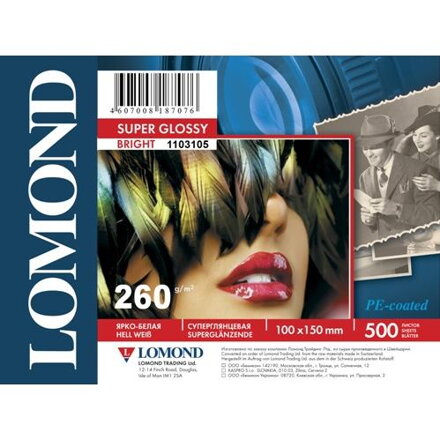 LOM PremPhSuperGlossy 260g/m2  500/10x15 1103105