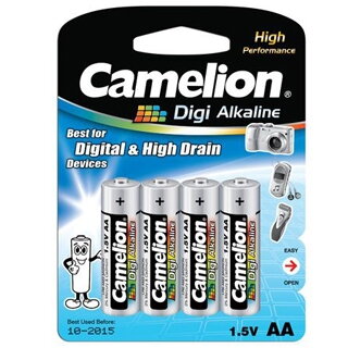 CAMELION Batérie alkalické DIGI AA 4ks LR06