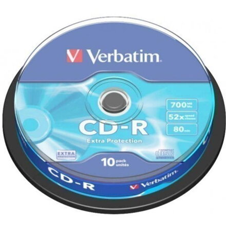 CD MED  VERBATIM 700MB EXTRA 52speed 10cake