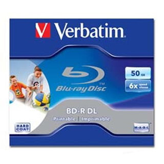 VERB BD-R DL 50GB 6x Wide Printable JC 1ks