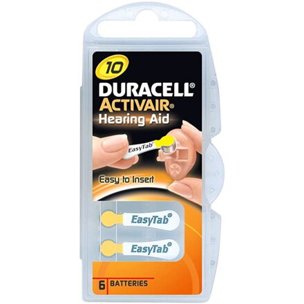 DURACELL Activair 10, Batérie do nač. prístrojov