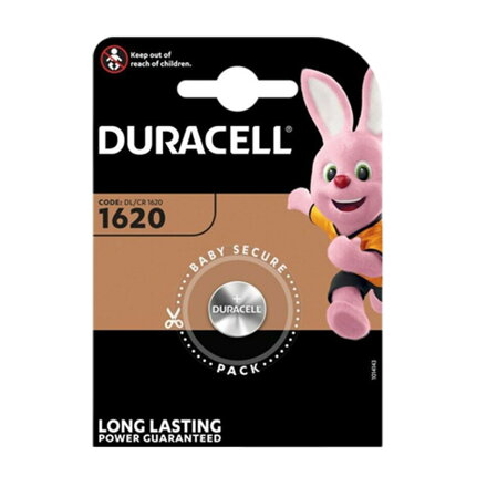 DURACELL Lítiová batéria, DL/CR1620 - 3.0V 68 mAh