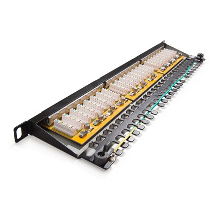 KELINE Patch panel KOMPAKT HD, Category 5E, 48xRJ4