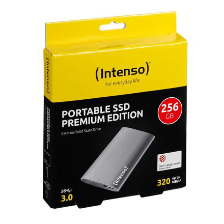 INTENSO 1,8" External SSD 256GB Premium Edition