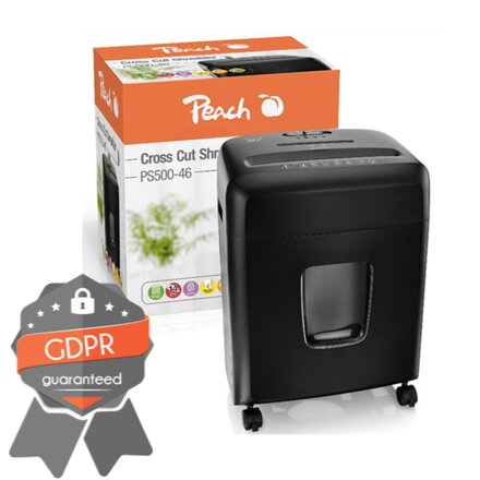 PEACH Skartovač Cross Cut Shredder PS500-46
