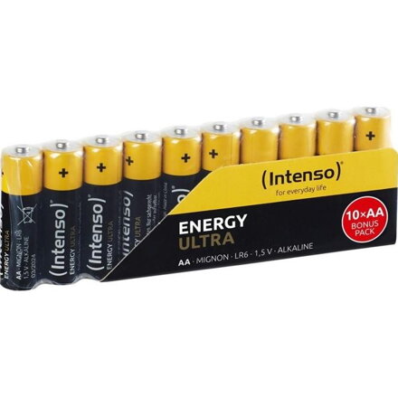 INTENSO Energy Ultra AA, Batérie alkalické 10ks