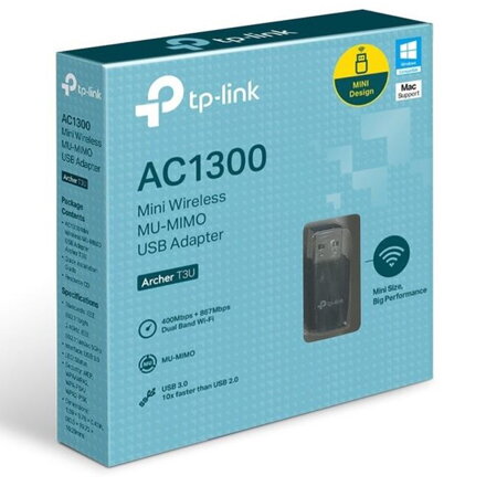 TP-Link Archer T3U AC1300 Mini Wireless MU-MIMO