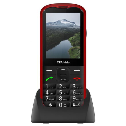 MYPHONE CPA HALO 18, Telefón pre seniorov červený