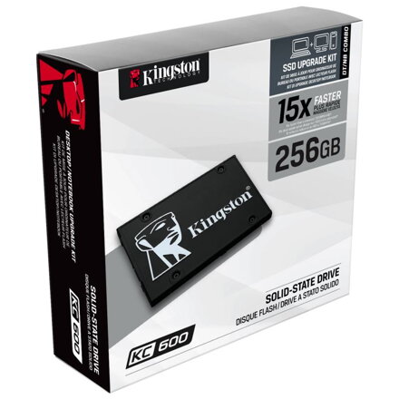 KINGSTON SSD KC600 256GB/2,5"/SATA3/7mm UP