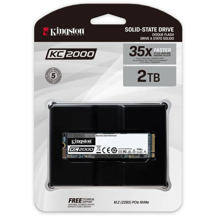 KINGSTON SSD KC2000 2TB/M.2 2280/M.2 NVMe