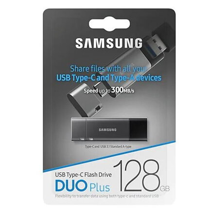 SAMSUNG DUO Plus USB Type C Flash Drive 128GB