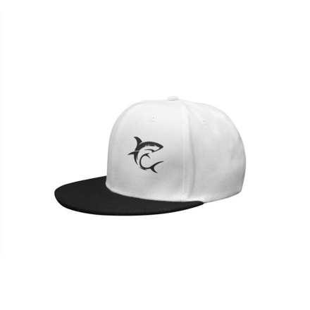 WHITE SHARK SNAPBACK CAP W/B - šiltovka