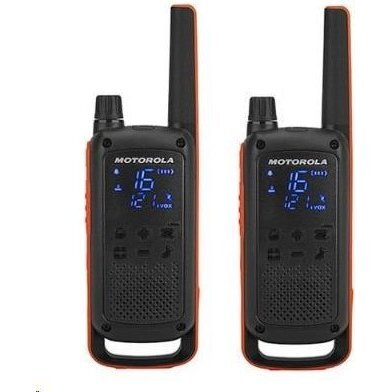 MOTOROLA T82 TALKABOUT black/orange 2ks