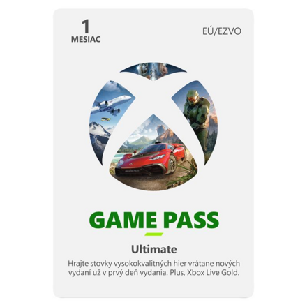 MICROSOFT Xbox Game Pass Ultimate 1 mesiac