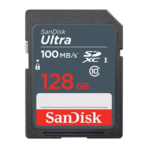 SanDisk Ultra SDXC 128 GB 100 MB/s Class 10 UHS-I