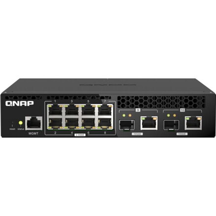 QNAP QSW-M2108R-2C, 10-port Switch, 10GbE/2.5GbE