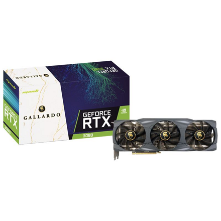 MANLI Grafická karta GeForce RTX 3080 Gallardo LHR