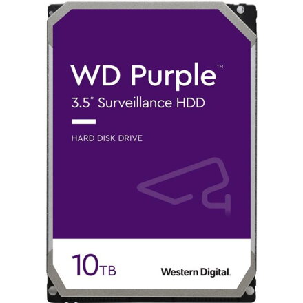 WD PURPLE 10TB/3,5"/256MB/26mm