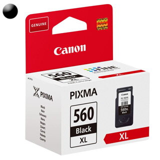 CANON PG-560XL, Cartridge, čierny (black)