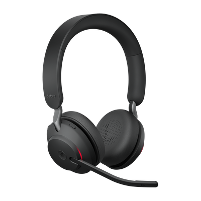 JABRA Evolve2 65, USB-A, Black, Stereo MS, čierne