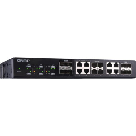 QNAP QSW-1208-8C, 12-port Switch, 10GbE
