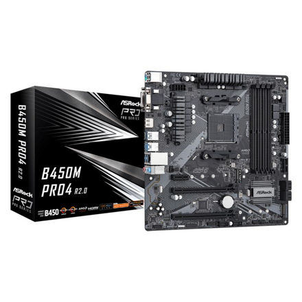 ASROCK Základná doska B450M Pro4 R2.0