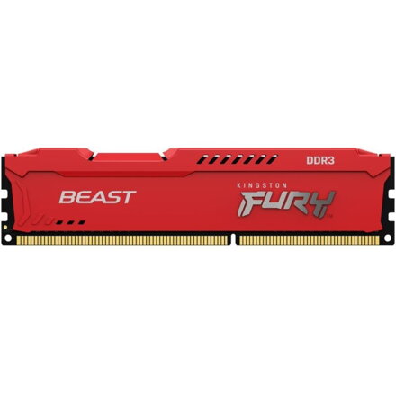 KINGSTON Fury Beast Red 4GB/DDR3/1600/CL10