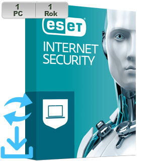 ESET Internet Security 20XX 1PC na 1r El.lic AKT